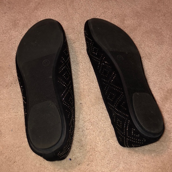 Black sequin flats - Picture 3 of 3
